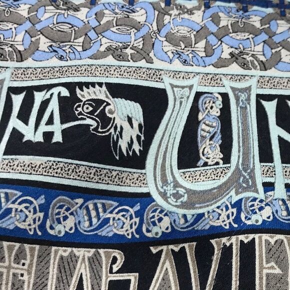 Traditional Craft Book of Kolls Silk Tie Blue - Picture 16 of 16
